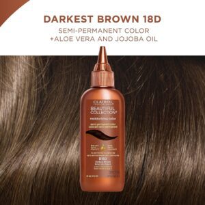 Clairol Beautiful Collection 18D Darkest Brown Semi-Permanent Hair Colour