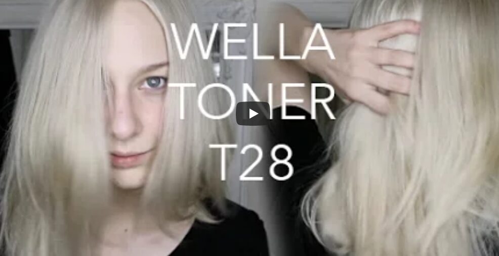 Using Wella T18 Lightest Ash Blonde To Tone Hair Colourwarehouse UK