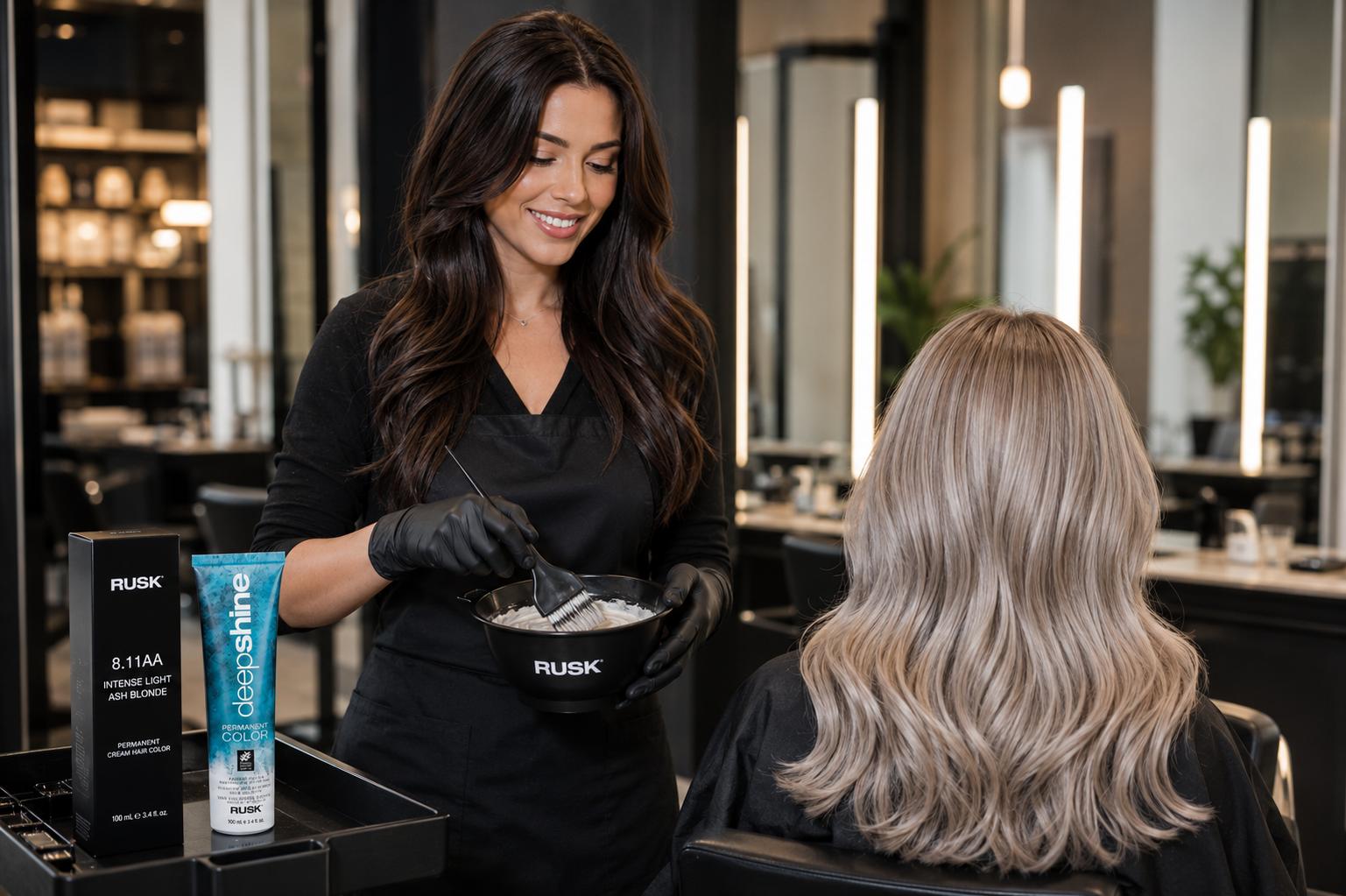 Rusk Deepshine 8.11AA Intense Light Ash Blonde: The Complete Guide to Cool, Luminous Blonde Hair