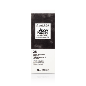 Clairol Professional Soy4Plex 2N Châtain Foncé Neutre Coloration Liquide Permanente