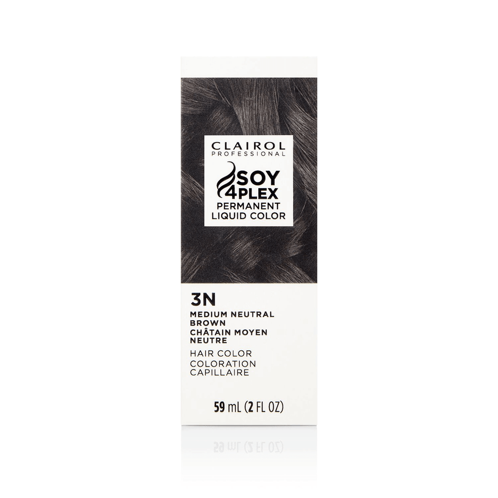 Coloration capillaire liquide permanente Soy4Plex 3N Brun Neutre Moyen Clairol Professional