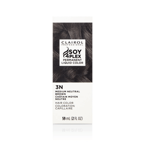 Coloration capillaire liquide permanente Soy4Plex 3N Brun Neutre Moyen Clairol Professional