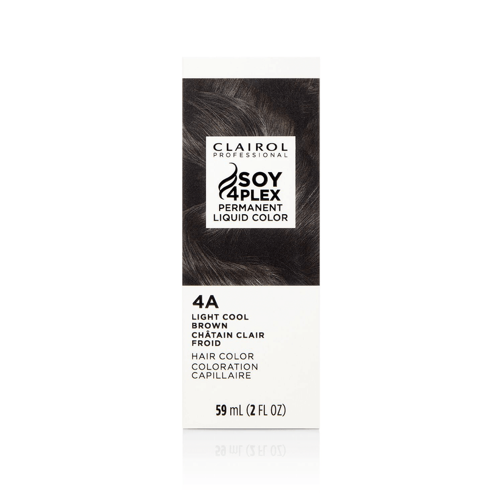 Clairol Professional Soy4Plex 1A Noir Froid Coloration Capillaire Permanente Liquide