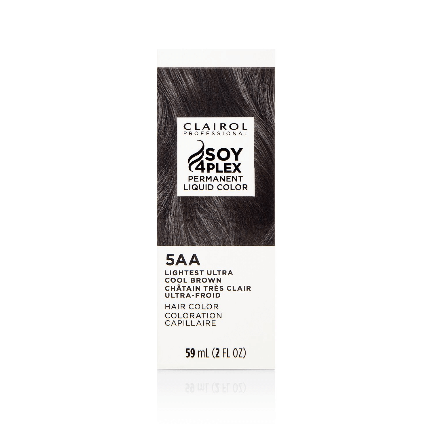 Clairol Professional Soy4Plex 1A Cool Black Permanent Liquid Hair Colour