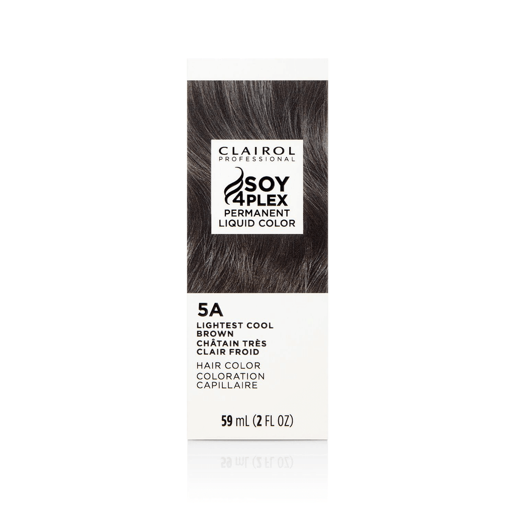 Clairol Professional Soy4Plex 1A Noir Froid Coloration Capillaire Permanente Liquide