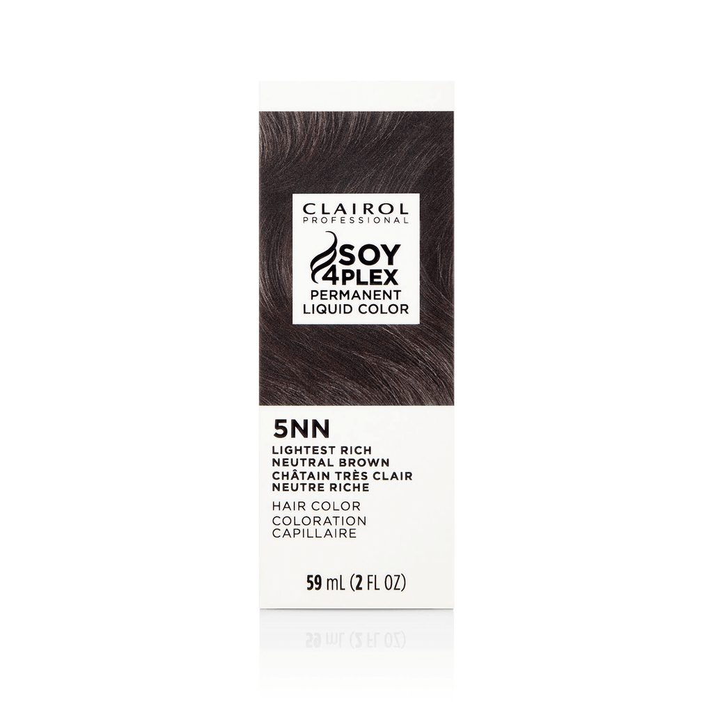 Clairol Professional Soy4Plex 1A Noir Froid Coloration Capillaire Permanente Liquide