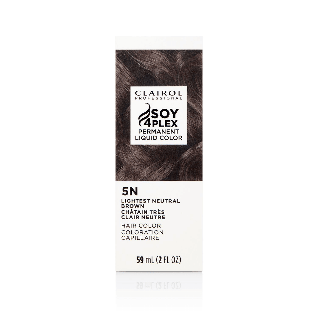 Clairol Professional Soy4Plex 1A Noir Froid Coloration Capillaire Permanente Liquide