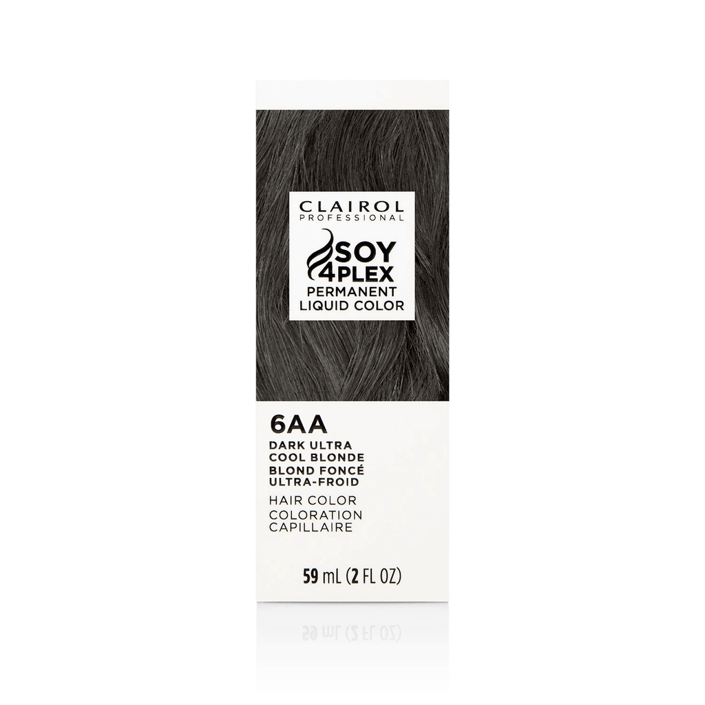 Clairol Professional Soy4Plex 1A Noir Froid Coloration Capillaire Permanente Liquide