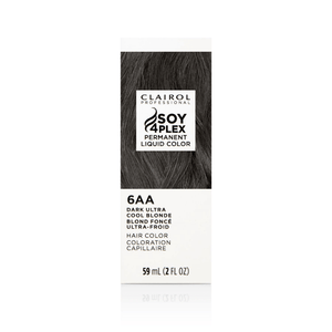 Clairol Professional Soy4Plex 6AA Châtain Foncé Ultra Froid Coloration Capillaire Permanente Liquide
