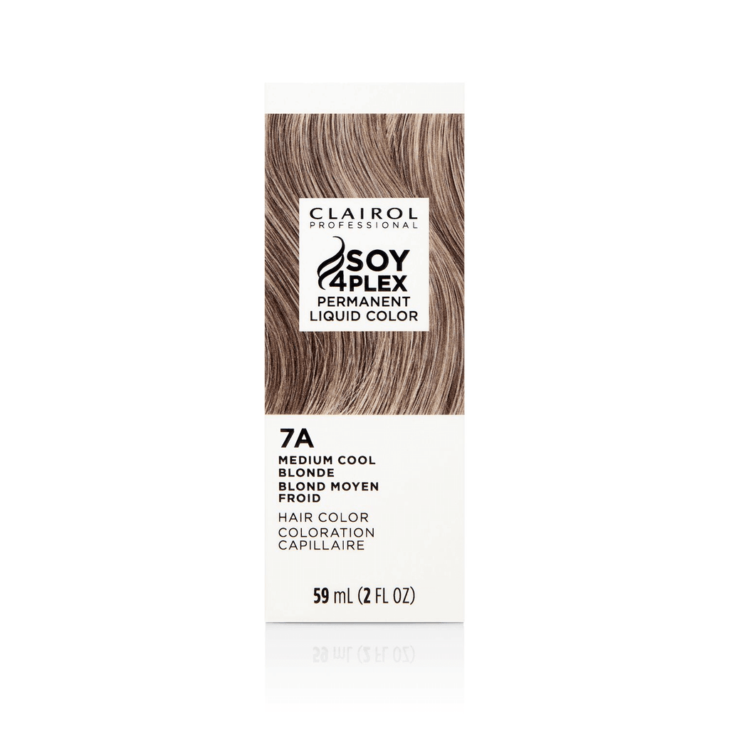 Clairol Professional Soy4Plex 1A Noir Froid Coloration Capillaire Permanente Liquide