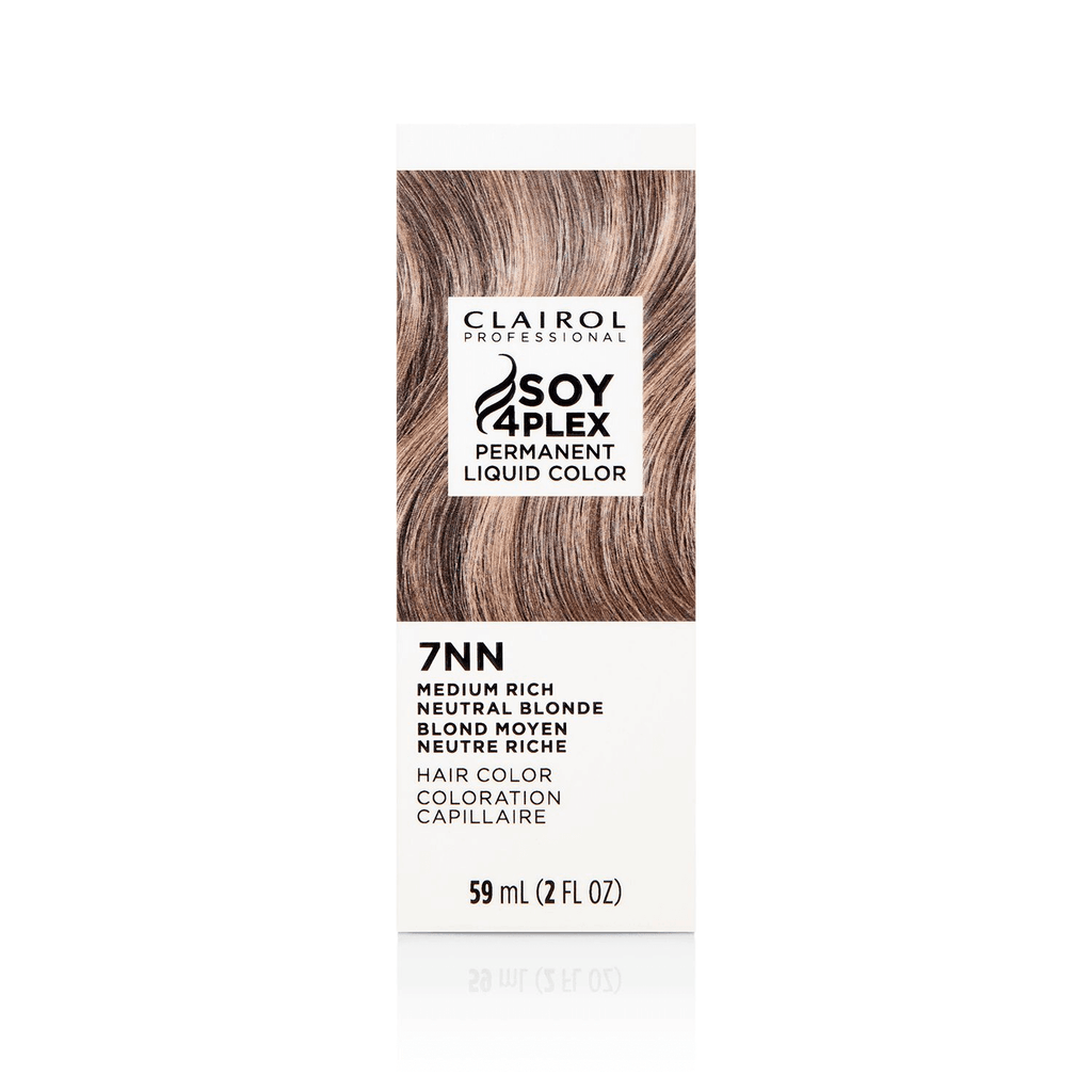 Clairol Professional Soy4Plex 1A Noir Froid Coloration Capillaire Permanente Liquide
