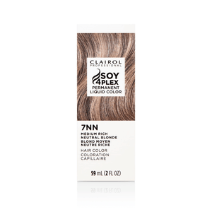 Clairol Professional Soy4Plex 7NN Medium Rich Neutral Blonde Permanent Liquid Hair Colour