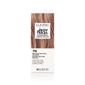 Coloration capillaire liquide permanente Soy4Plex 7N Blond Neutre Moyen Clairol Professional