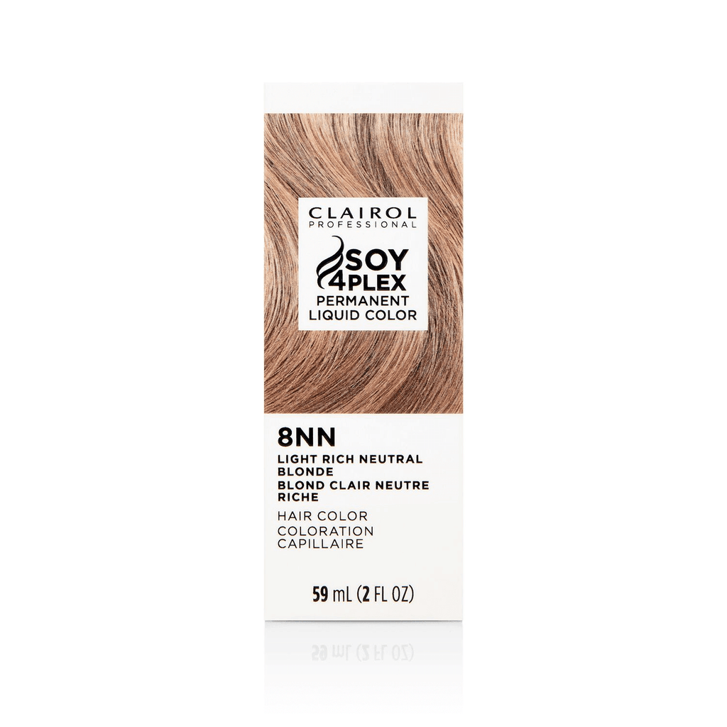 Clairol Professional Soy4Plex 1A Noir Froid Coloration Capillaire Permanente Liquide