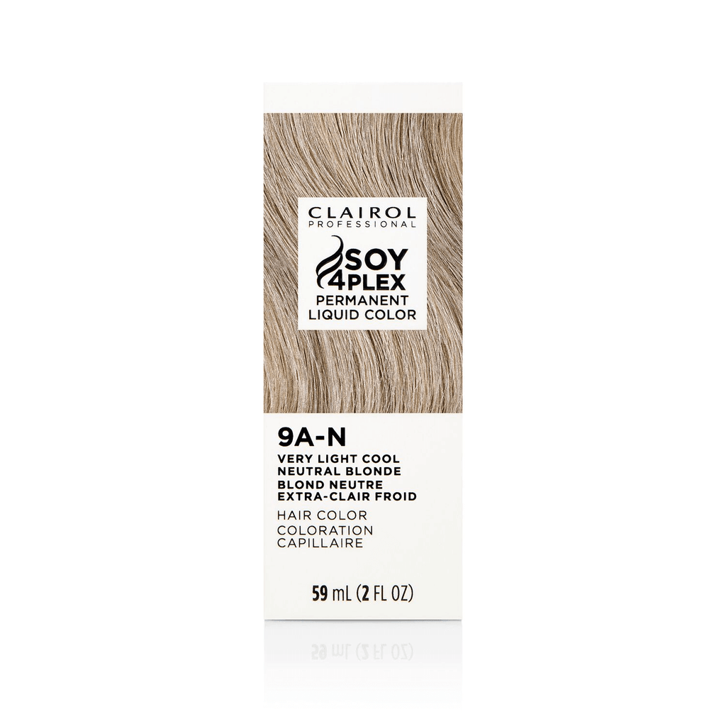 Clairol Professional Soy4Plex 1A Noir Froid Coloration Capillaire Permanente Liquide