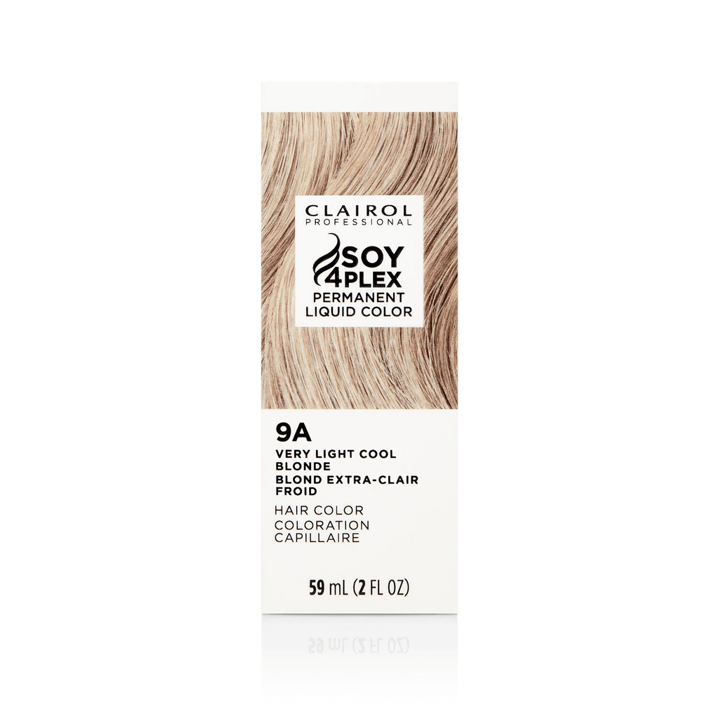 Clairol Professional Soy4Plex 1A Noir Froid Coloration Capillaire Permanente Liquide