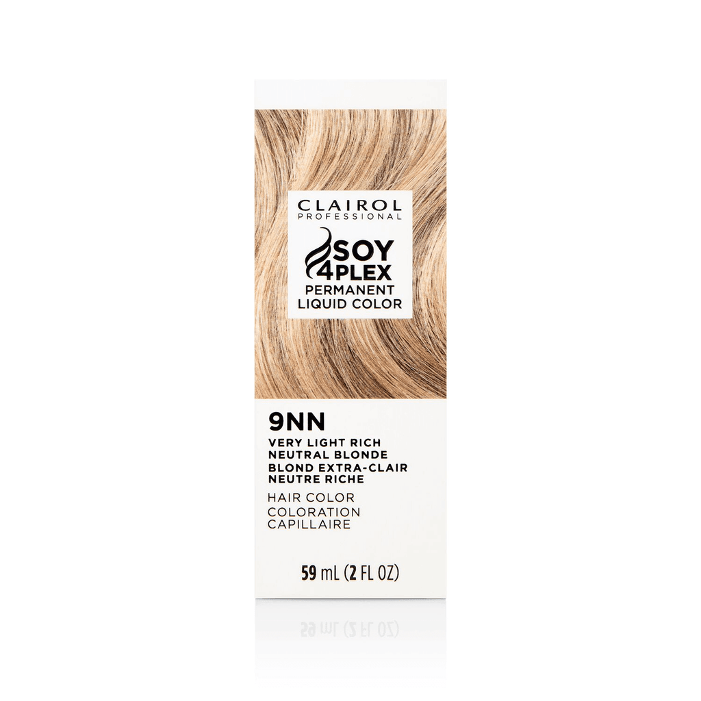 Clairol Professional Soy4Plex 1A Noir Froid Coloration Capillaire Permanente Liquide