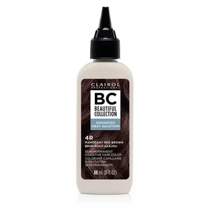 Clairol Beautiful Collection Advanced Gray Solution 4R Mahogany Red Brown 88 mL