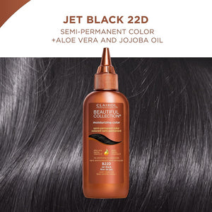 Clairol Beautiful Collection B22D Jet Back Permanent Hair Colour
