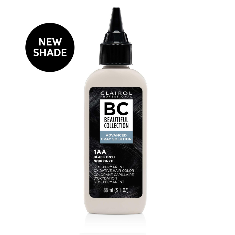 Clairol Beautiful Collection Advanced Gray Solution 1AA Black Onyx 88 ml