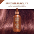 Clairol Beautiful Collection B17W Rosewood Brown Hair Colour