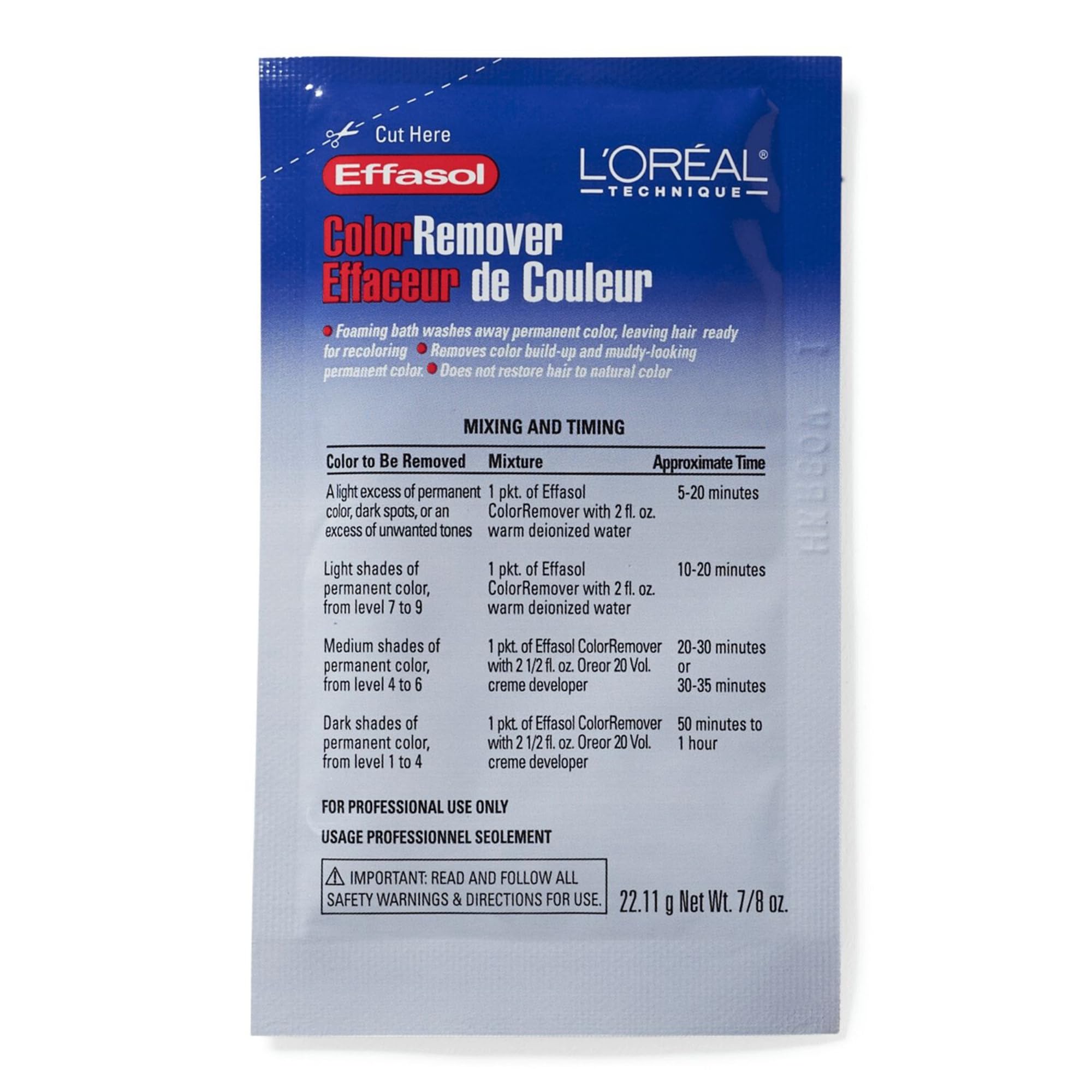 L’Oreal Effasol Color Remover 22.11g