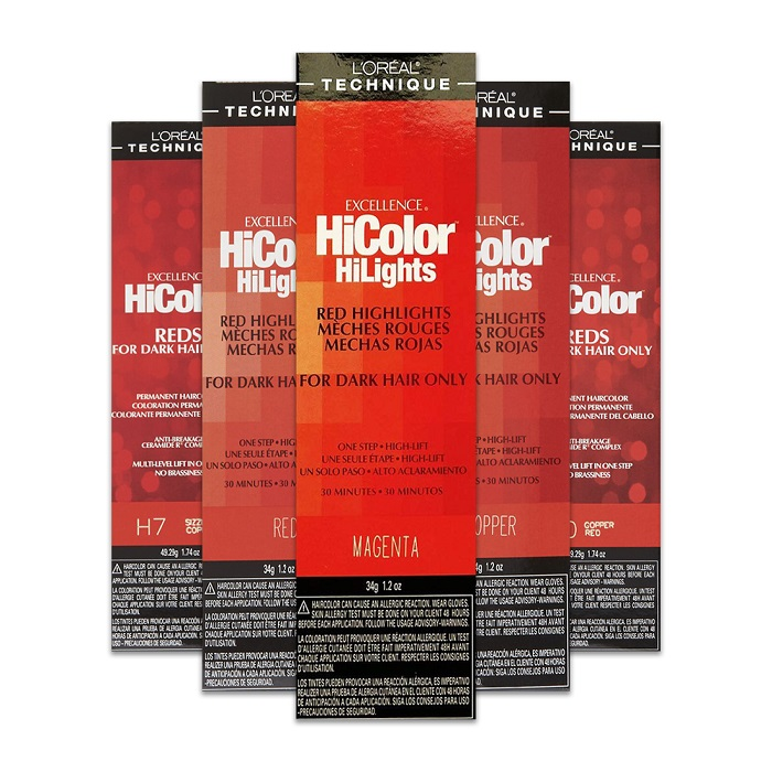 L’Oreal Excellence HiColor Permanent Hair Colour For Dark Hair Only