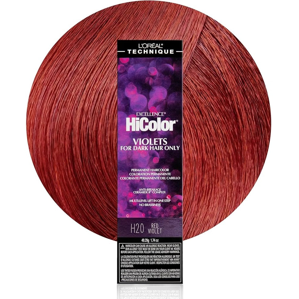 L’Oreal Excellence HiColor H20 Red Violet For Dark Hair Only