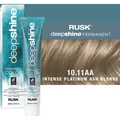 Coloration permanente Rusk Deepshine 10.11AA Blond platine cendré intense
