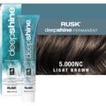 Rusk Deepshine 5.000NC Light Brown Permanent Hair Colour