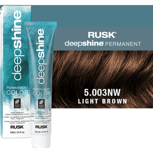 Rusk Deepshine 5.003NW Light Brown Permanent Hair Colour