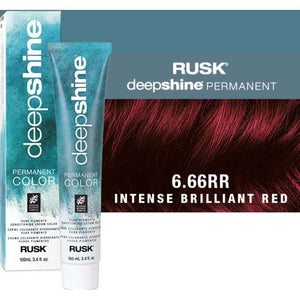 Rusk Deepshine 6.66R Intense Brilliant Red Permanent Hair Colour