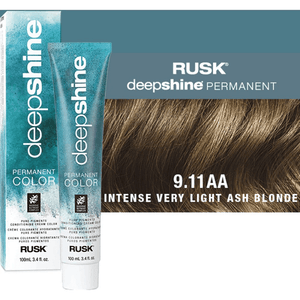 Coloration Cheveux Permanente Rusk Deepshine 9.11AA Blond Cendré Très Clair Intense
