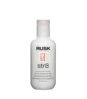 Rusk Str8 Anti-Frizz & Anti-Curl Lotion 177 mL