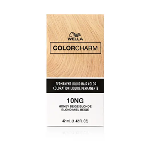 Wella Color Charm 10NG Blond Miel Beige Coloration Liquide Permanente