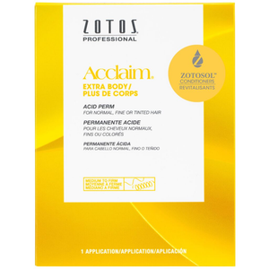 Zotos Professional Acclaim Extra Body Acid Perm For Normal, Fine or Tinted Hair