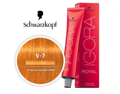Igora Royal 9-7 (K8) Extra Light Blonde Copper - Schwarzkopf