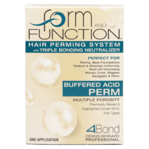 Dennis Bernard Form and Function Buffered Acid Perm for Multiple Porosity, Previously Waved & Highlighted Hair Types